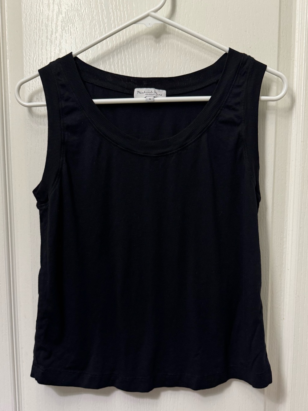 Michael Stars Black Scoop Neck Tank